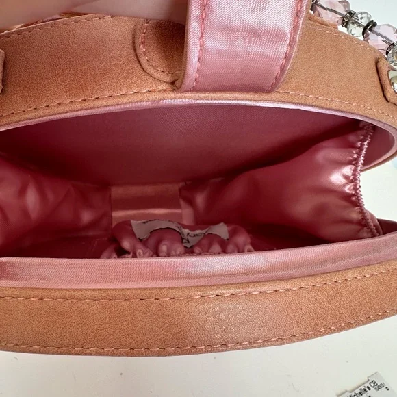 ECU! Mary Frances Pink Petals Evening Bag - Picture 6 of 7